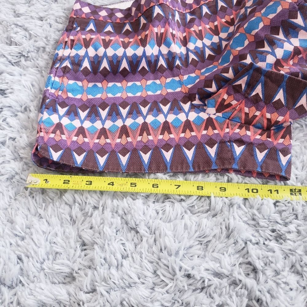 J.CREW Geometric Pattern Shorts - Picture 10 of 12